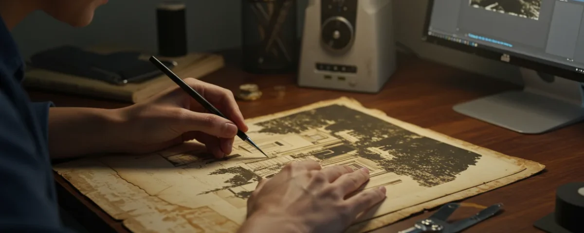 Art and Science of Picture Restoration