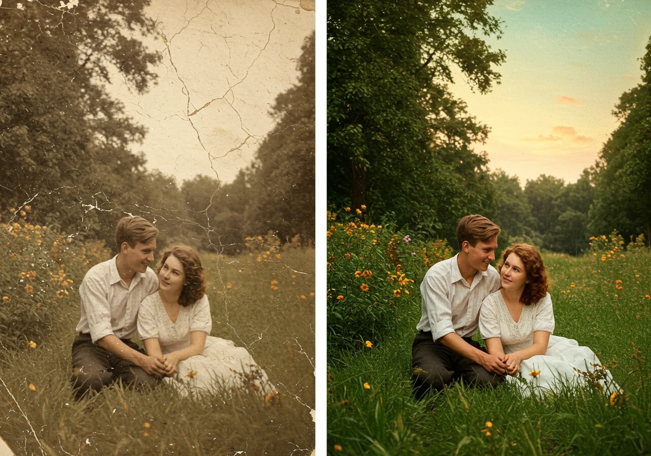 Faded Photograph