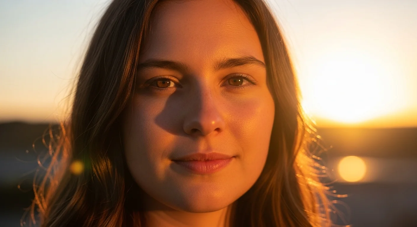 Golden hour lighting