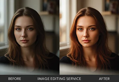 Image Editing before after