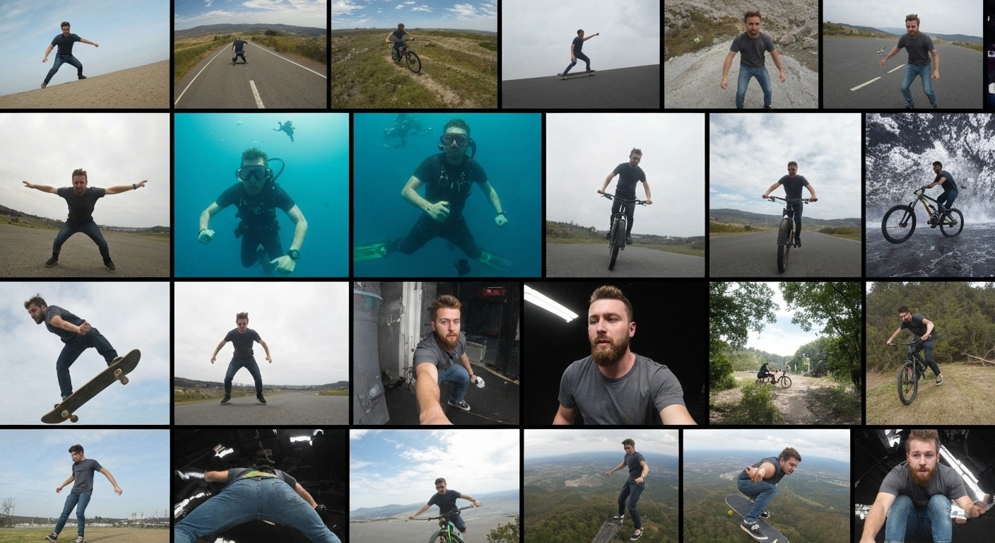 User Generated Content Collage