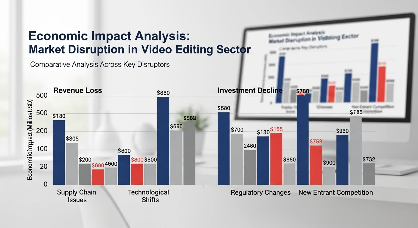 Market disruption across video editing sector
