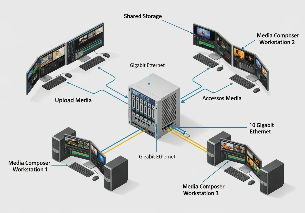 Media Composer workstations