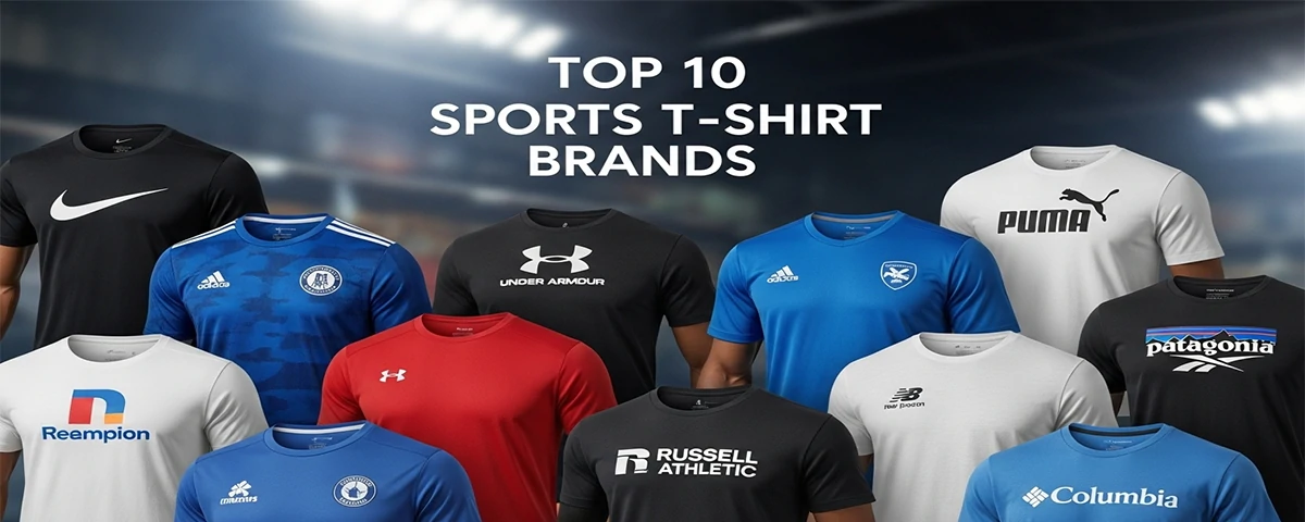 Top 10 Sports T-Shirt Brands