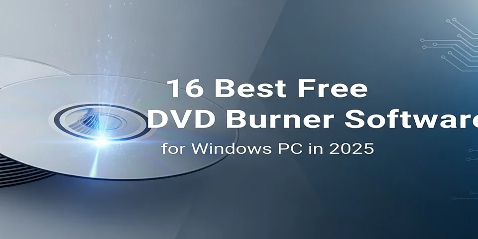 16 Best Free DVD Burner Software for Windows PC in 2025