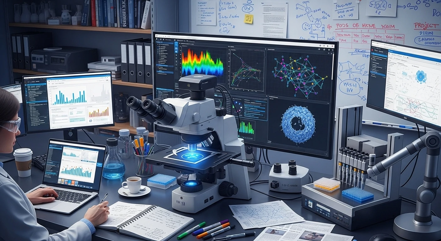 Academic image research workflow