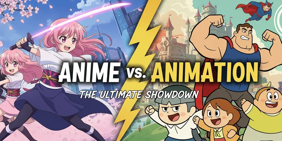 Anime vs Animation