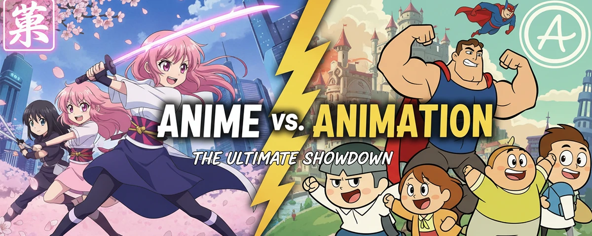 Anime vs Animation