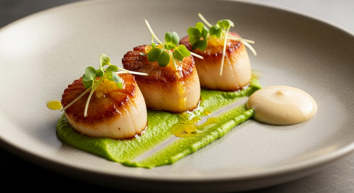 Beautifully styled dish with perfect lighting