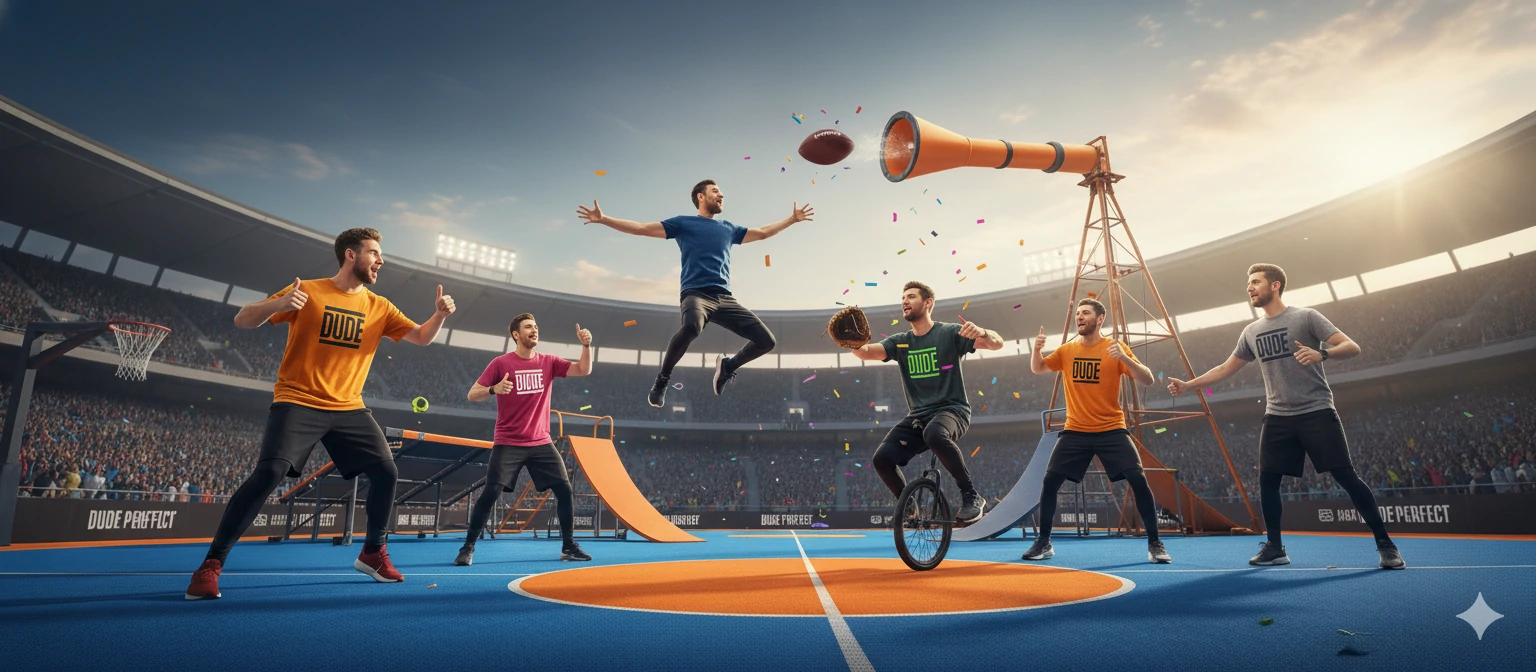 Dude Perfect Group Photo