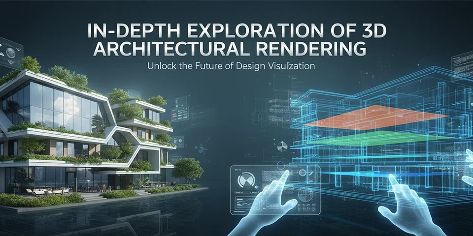 In-Depth Exploration of 3D Architectural Rendering