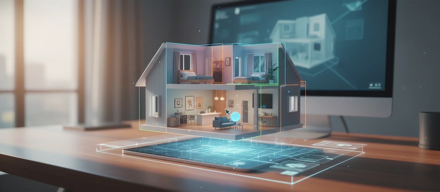 Interactive 3D House Demo