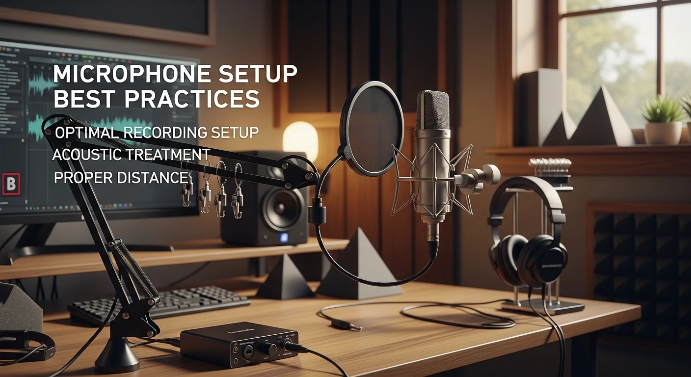 Microphone Setup Best Practices Optimal Recording Setup