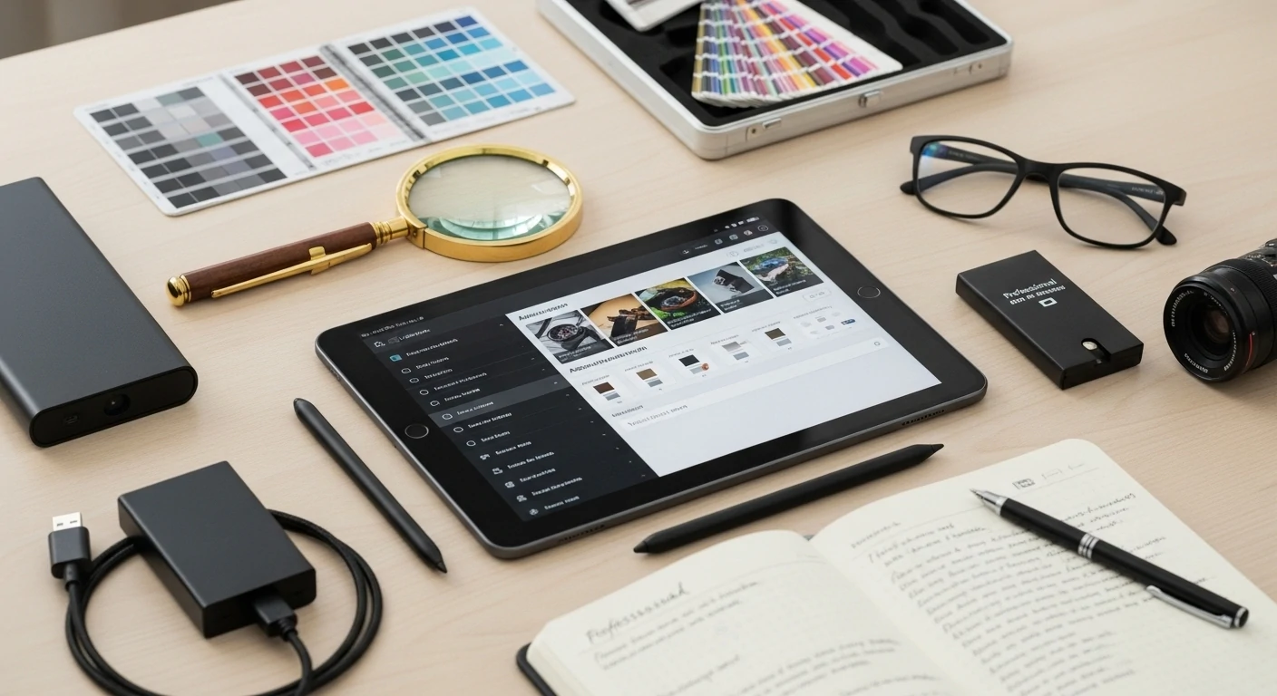 Professional image search toolkit