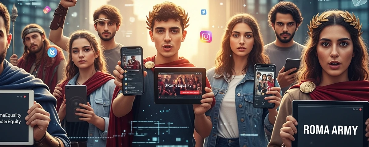 Roma Army on TikTok Championing Gender Equality Through Digital Activism