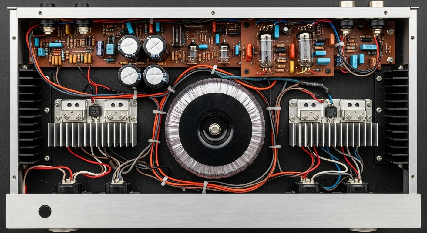 Stereo Amplifier Components