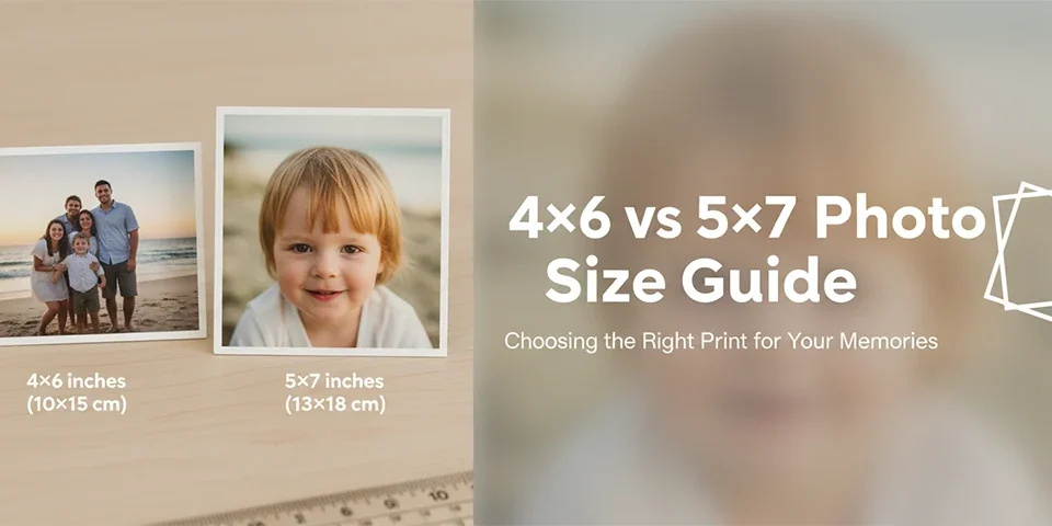 4×6 vs 5×7 Photo Size Guide