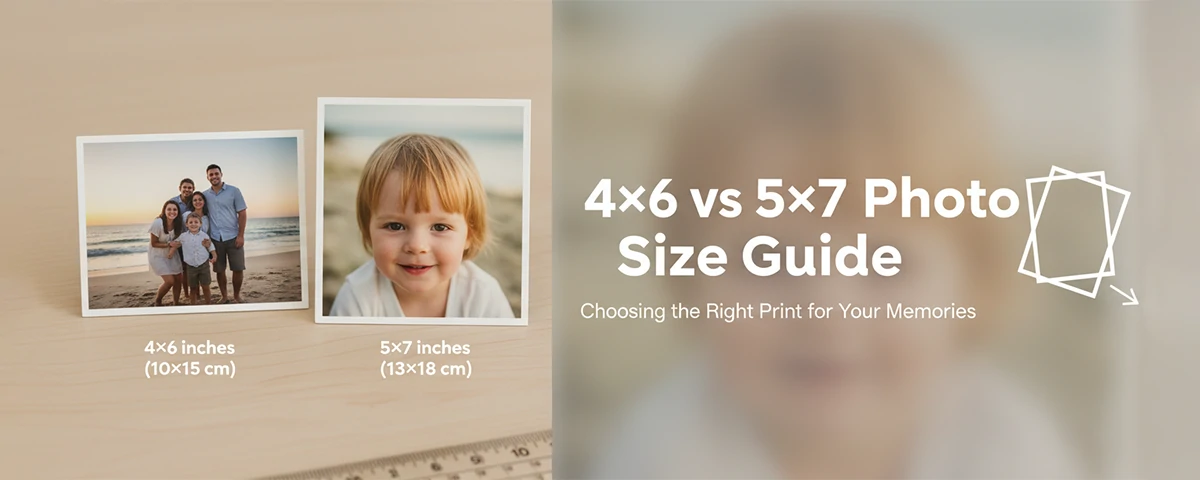 4×6 vs 5×7 Photo Size Guide