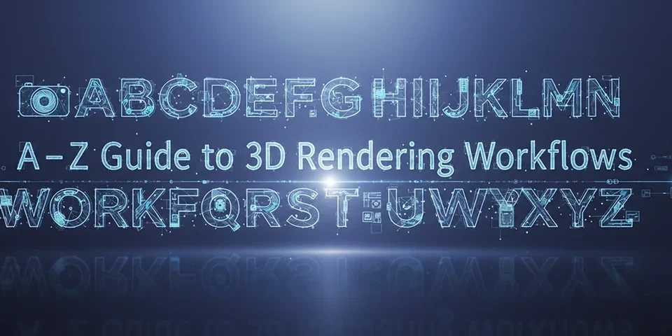 A-Z Guide to 3D Rendering Workflows