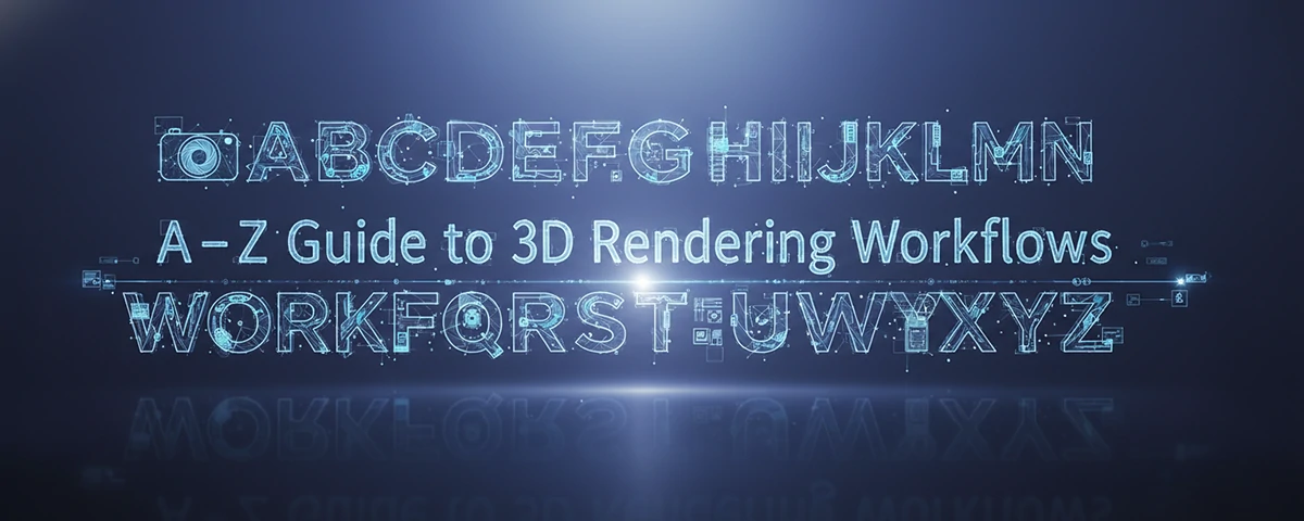 A-Z Guide to 3D Rendering Workflows