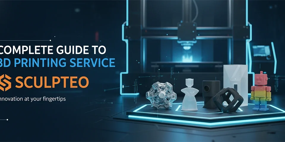 Complete Guide to 3D Printing Service Sculpteo
