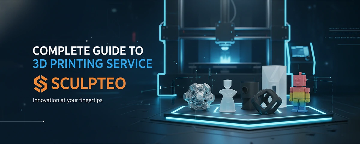 Complete Guide to 3D Printing Service Sculpteo