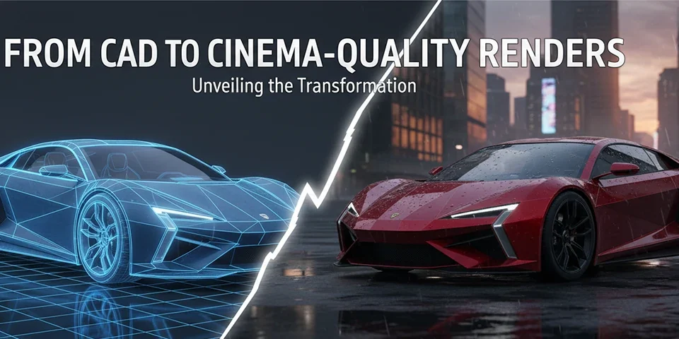 From CAD to Cinema-Quality Renders