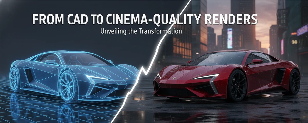 From CAD to Cinema-Quality Renders
