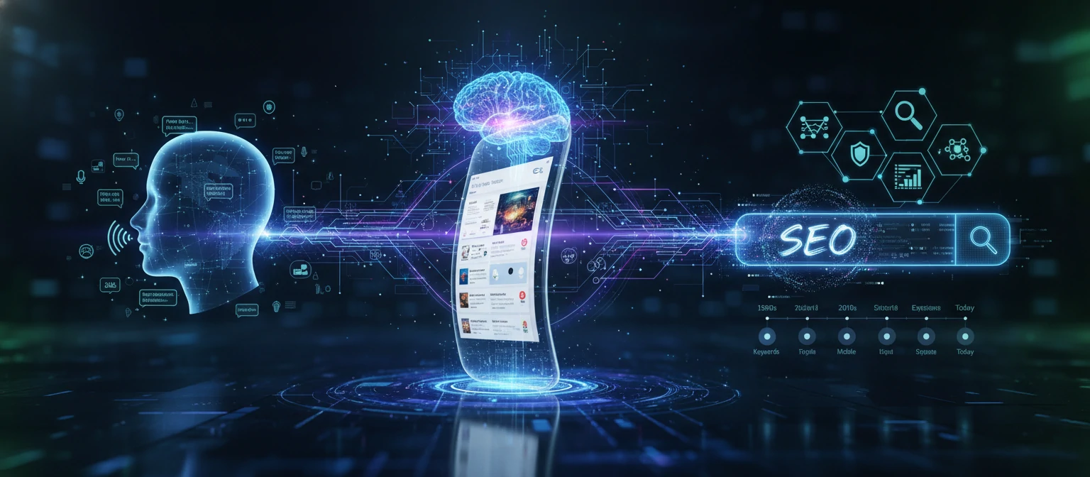 Futuristic Image Evolution of SEO