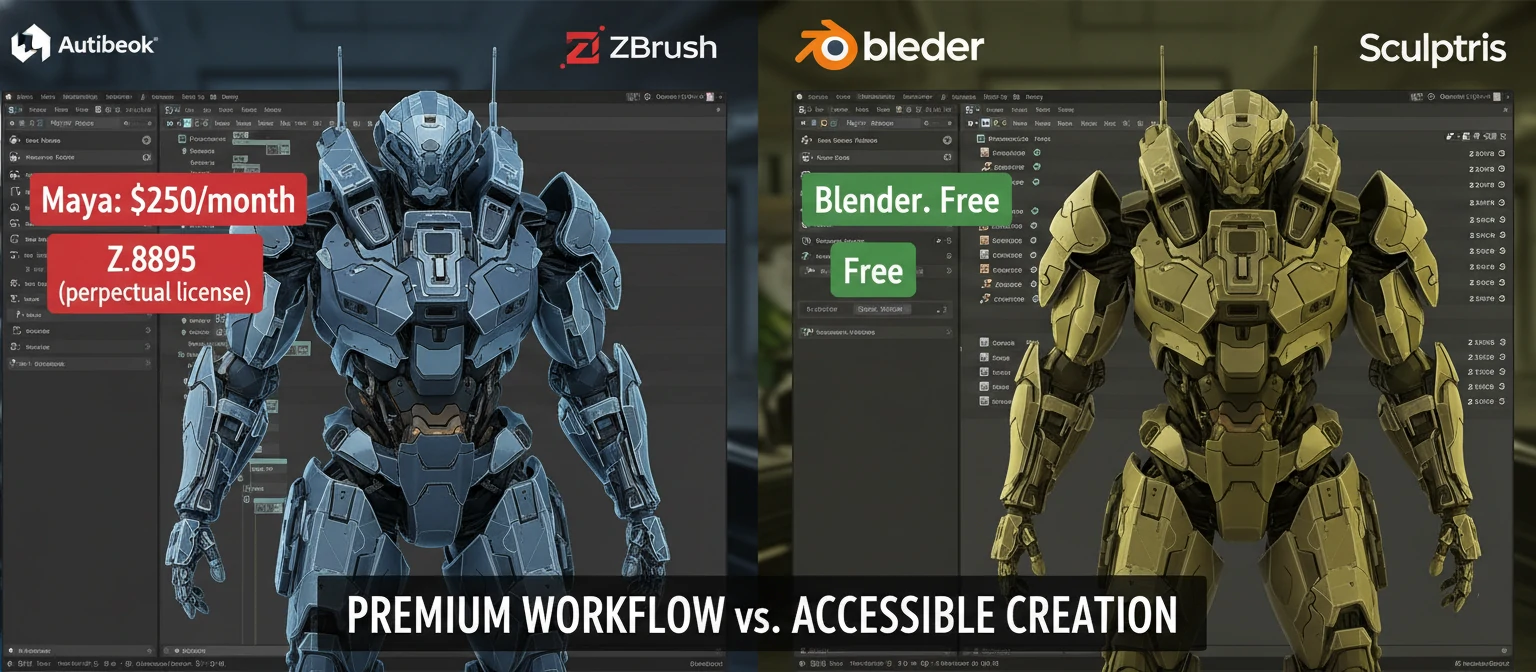Hero image showing a split-screen comparison