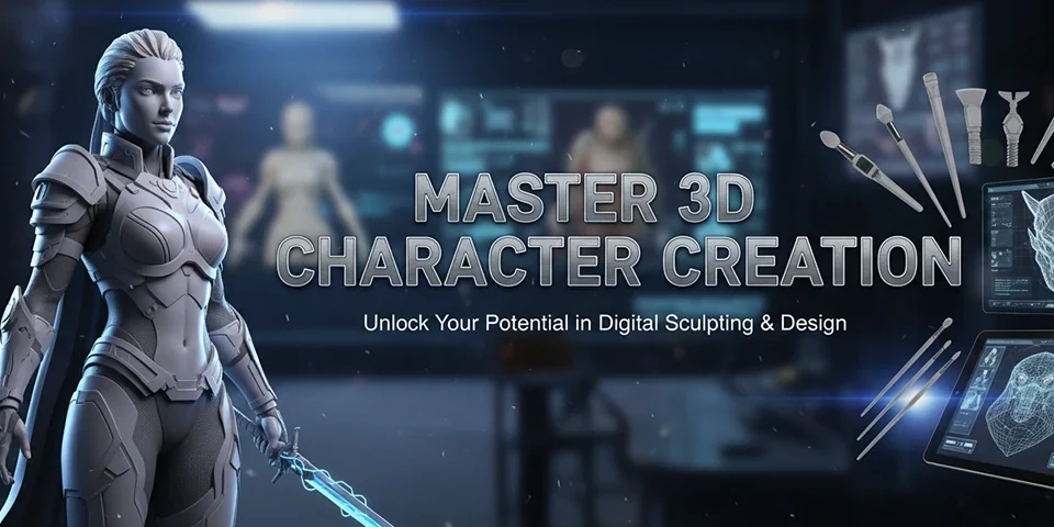Master 3D Character Creation