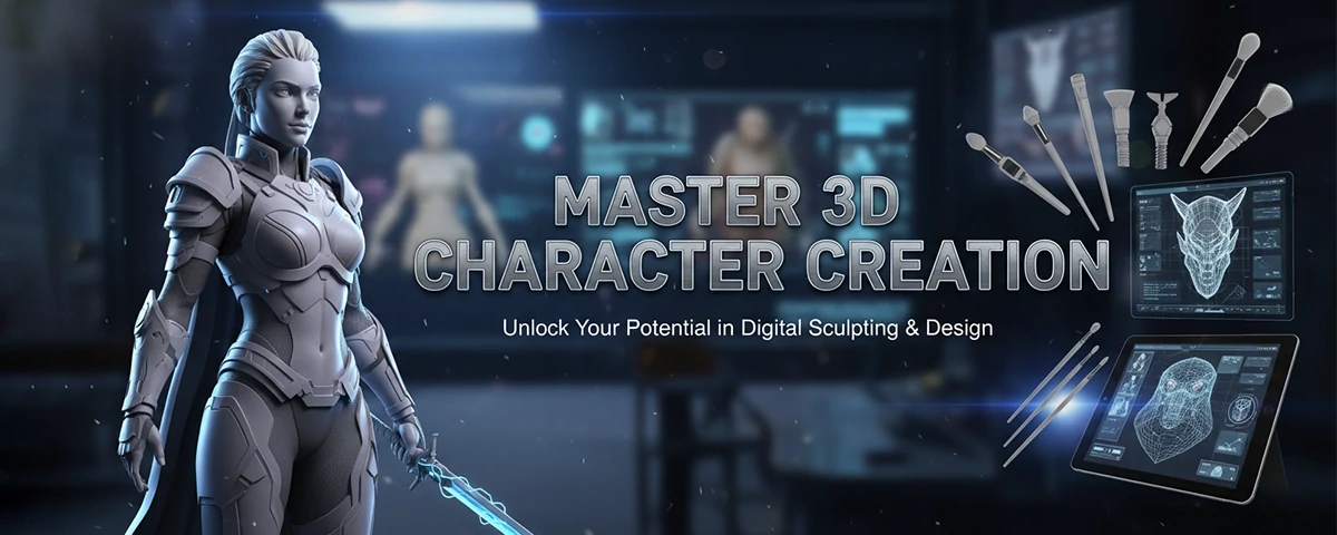 Master 3D Character Creation