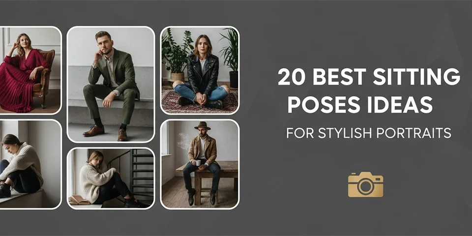 20 Best Sitting Poses Ideas for Stylish Portraits