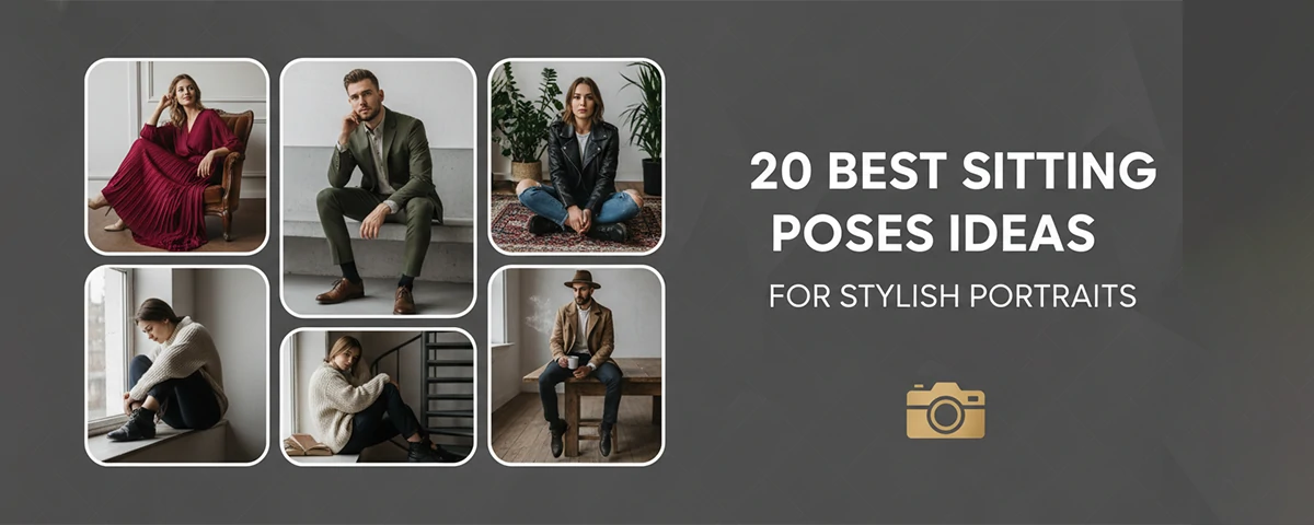 20 Best Sitting Poses Ideas for Stylish Portraits