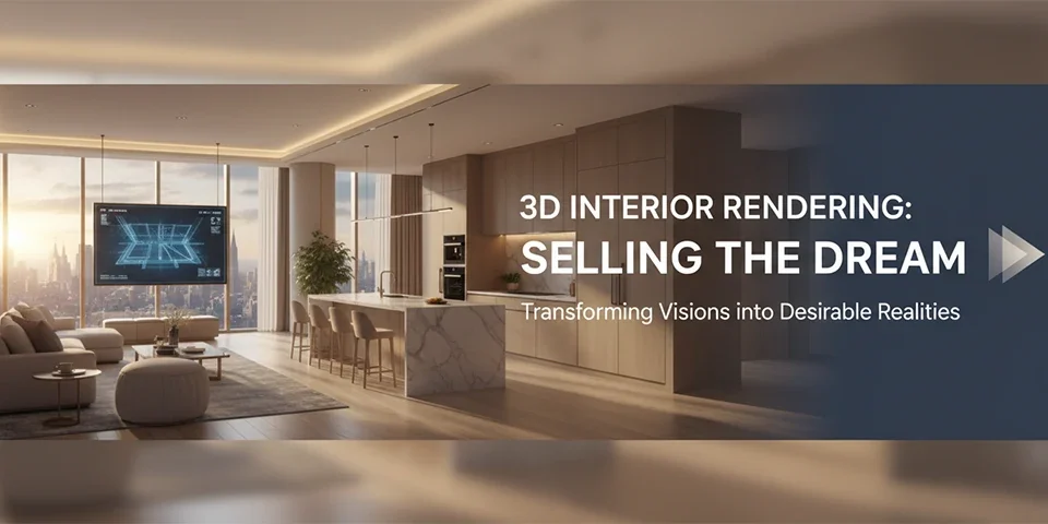 3D Interior Rendering Selling the Dream