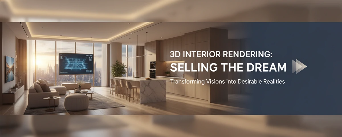 3D Interior Rendering Selling the Dream