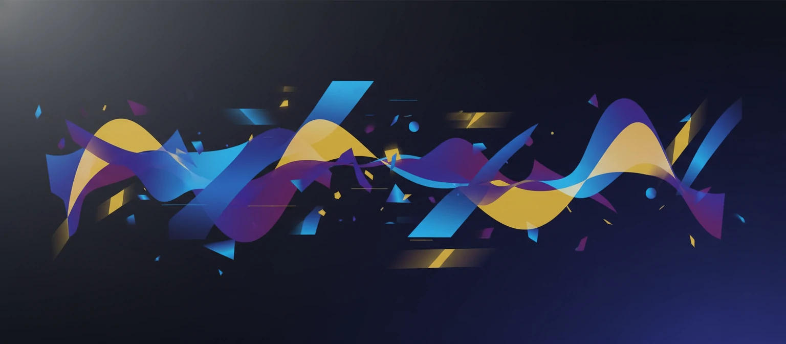 Abstract Shapes Moving for Motion Graphics