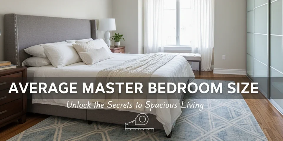 Average Master Bedroom Size
