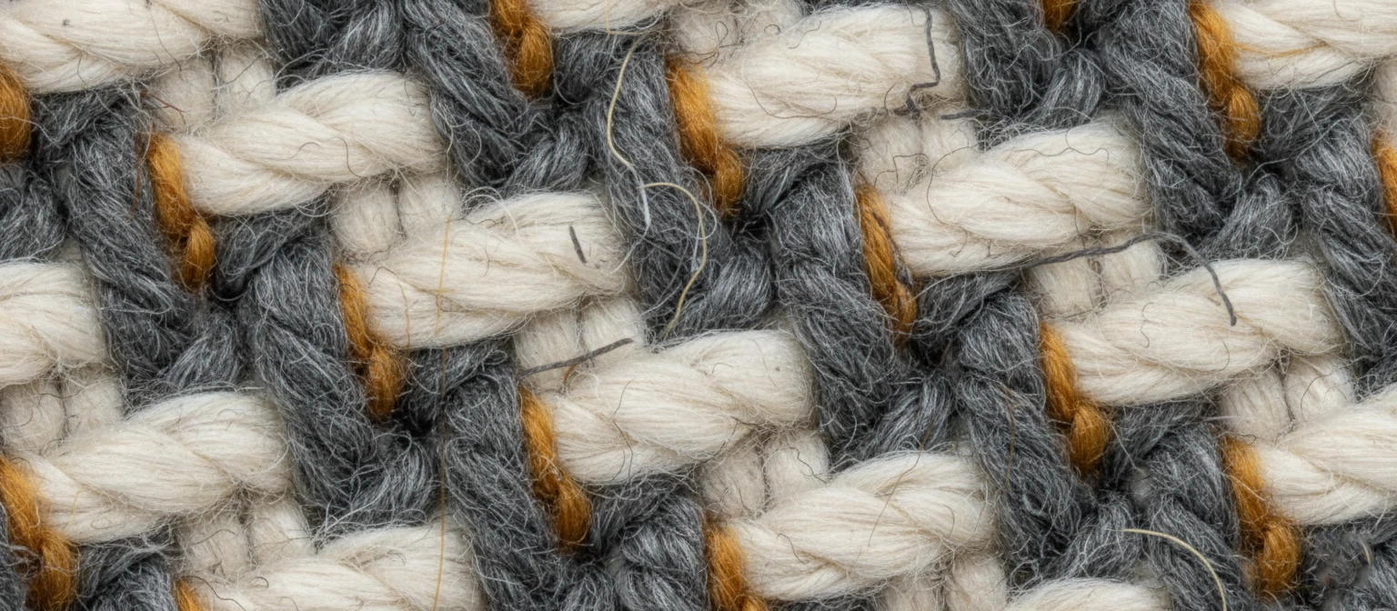 Close up detail shot of a rendered blanket