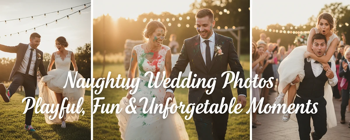 Naughty Wedding Photos Playful, Fun & Unforgettable Moments