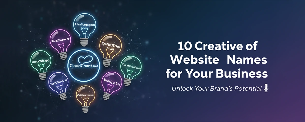10 Creative Examples of Website Names for Your Business