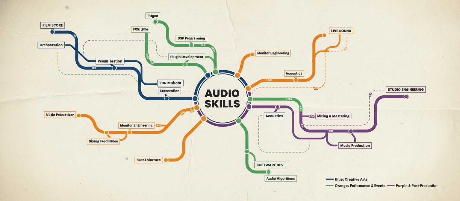 A Career Map infographic