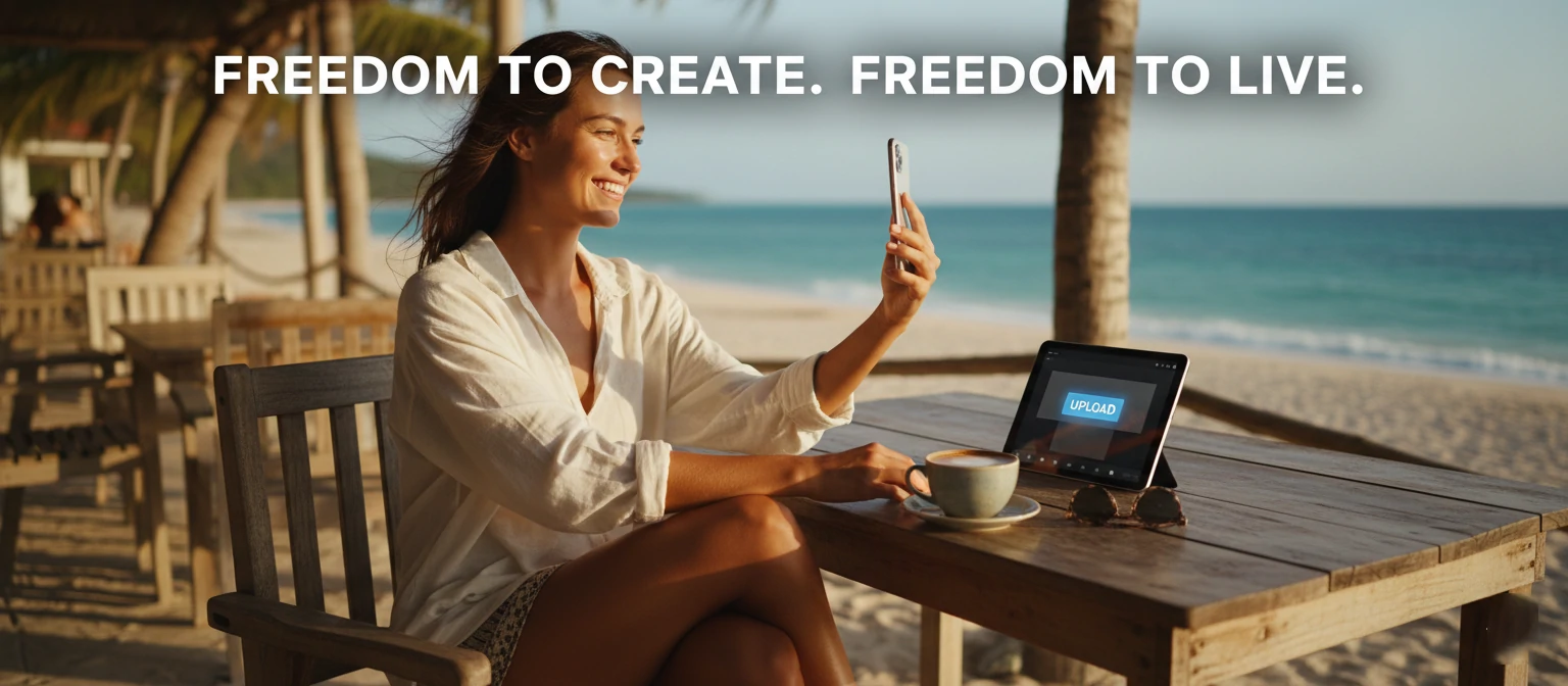 A Freedom lifestyle shot