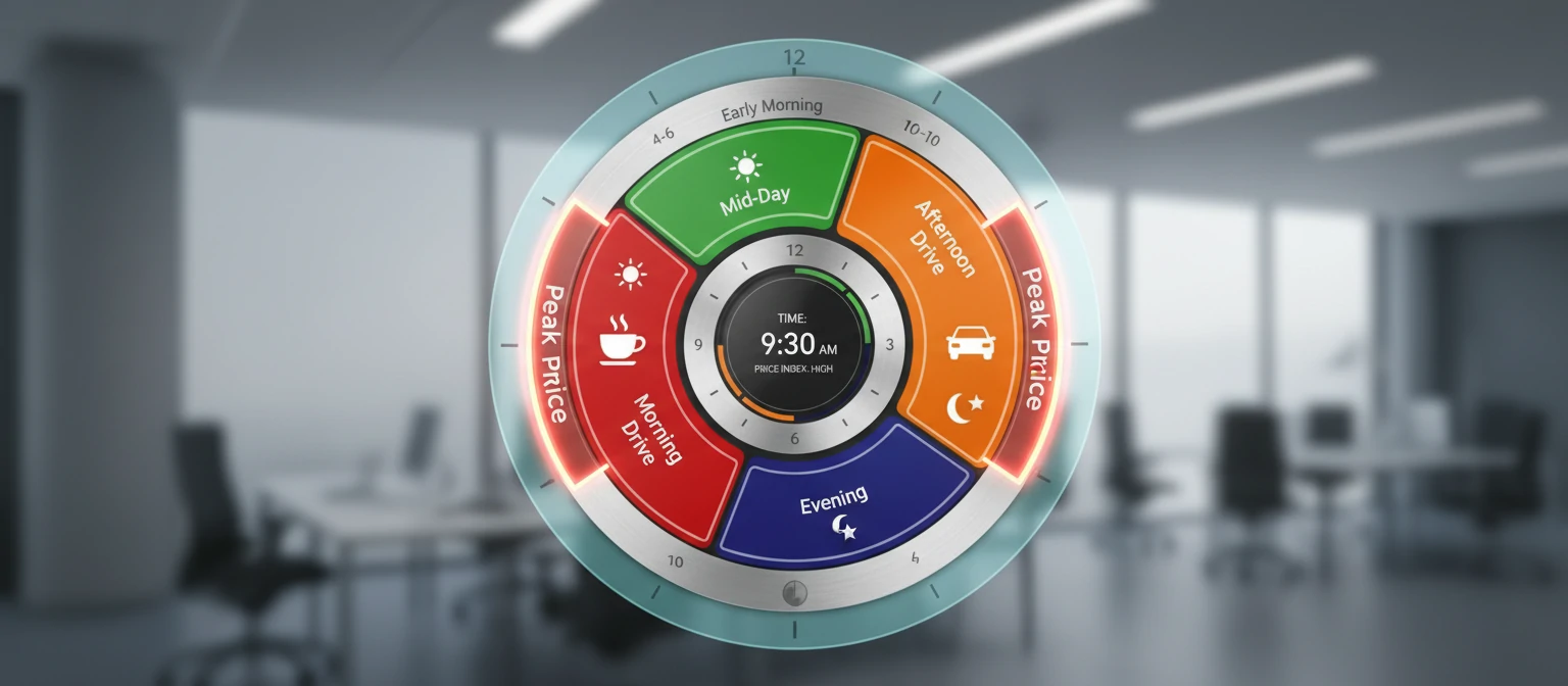 A colorful Clock infographic