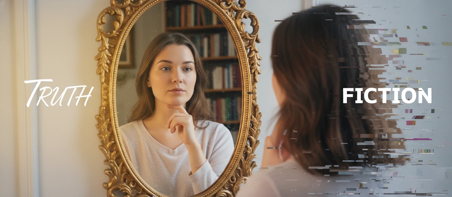 A conceptual Truth vs. Fiction image