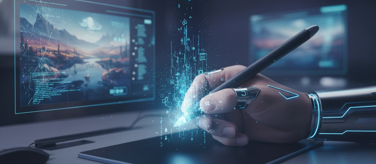 A futuristic visualization of Human - Machine