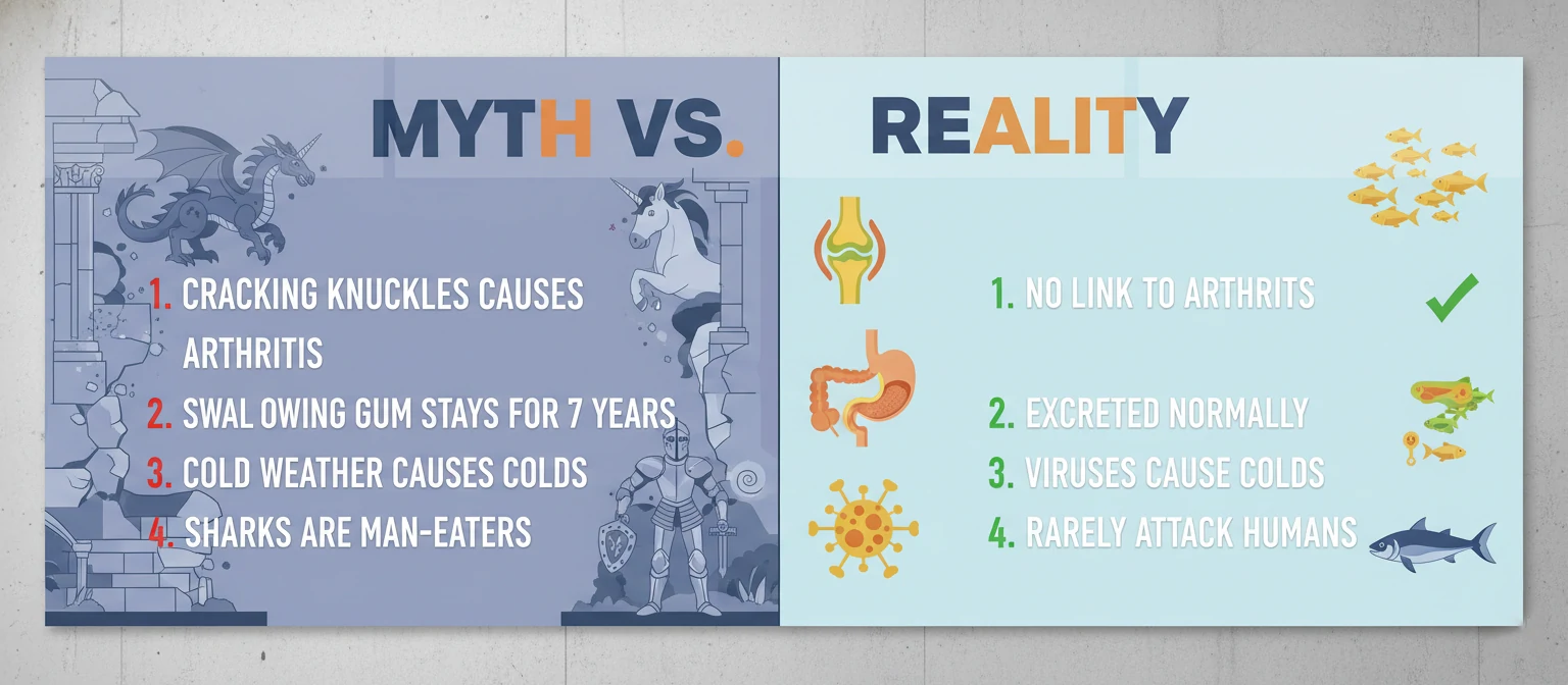 A myth vs reality