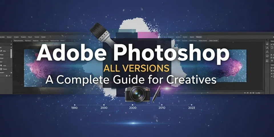 Adobe Photoshop All Versions A Complete Guide for Creatives