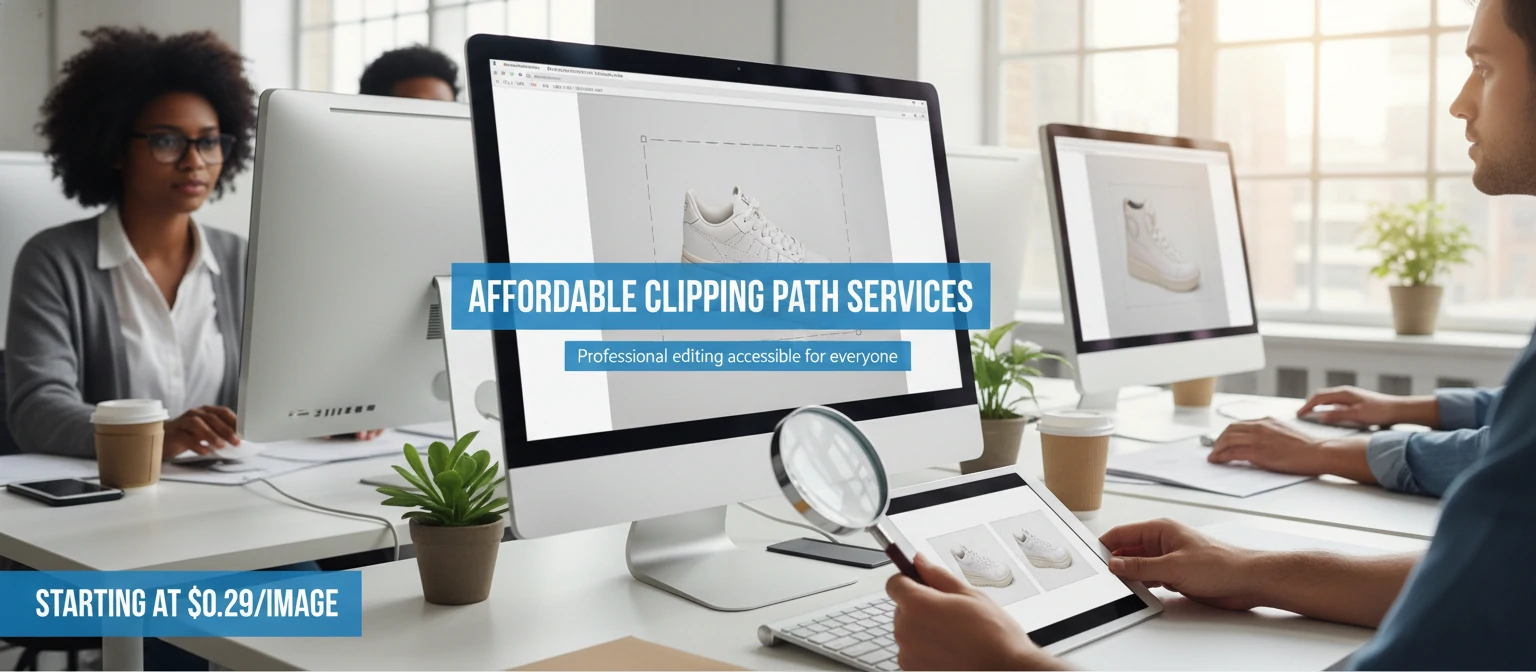 Affordable clipping path services making professional editing accessible