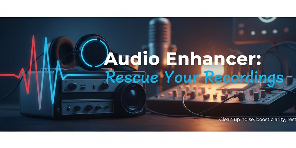 Audio Enhancer Rescue Your Recordings